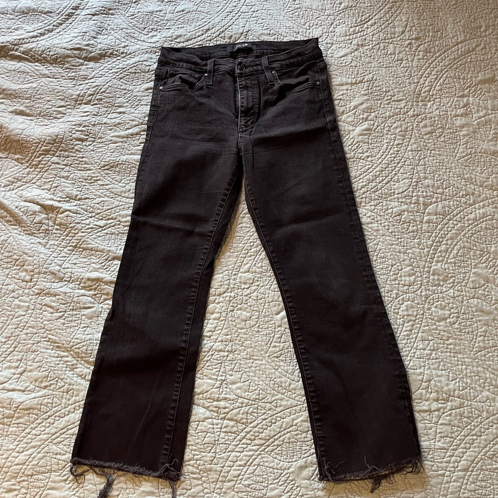 Joe’s Women's Black Frayed Hem Jeans
